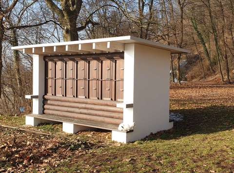 Following Plečnik's 1926 design for an apiary in Lany, Bohemia, an apiary was built last year at the Castle Hill in Ljubljana.