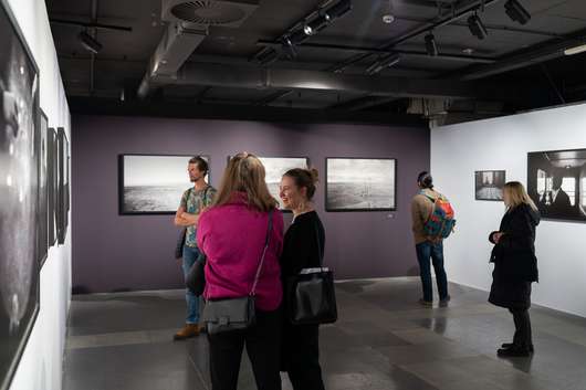 Guided tour of Klavdij Sluban's Elsewhere Here exhibition