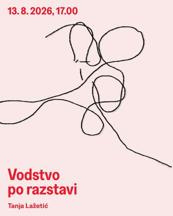 Vodstvo po razstavi z umetnico