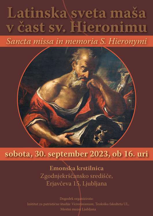 Latinska sv. maša ob obletnici Hieronimove smrti
