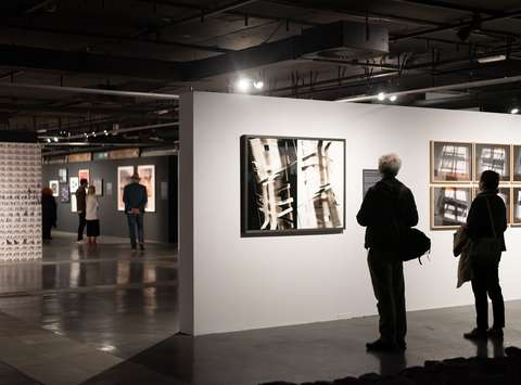 Opening of the Bojan Radovič: Replica exhibition, Jakopič Gallery, Ljubljana, 2022