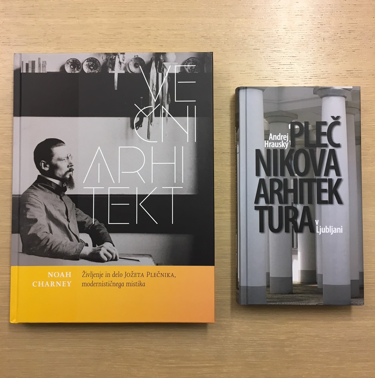 Two books published in Plečnik Year 2017