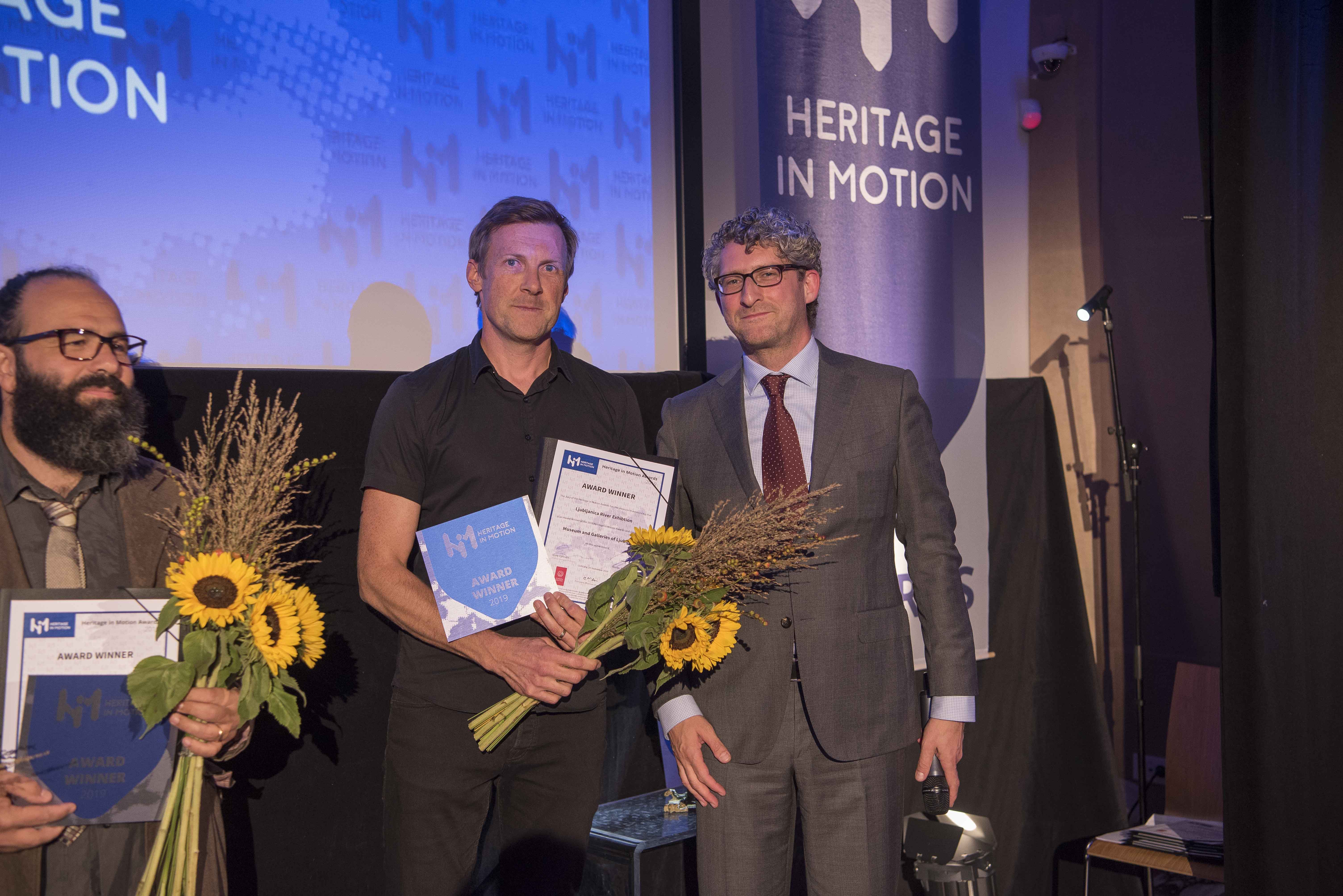 Podelitev Heritage in Motion nagrade, petek, 20. 9. 2019